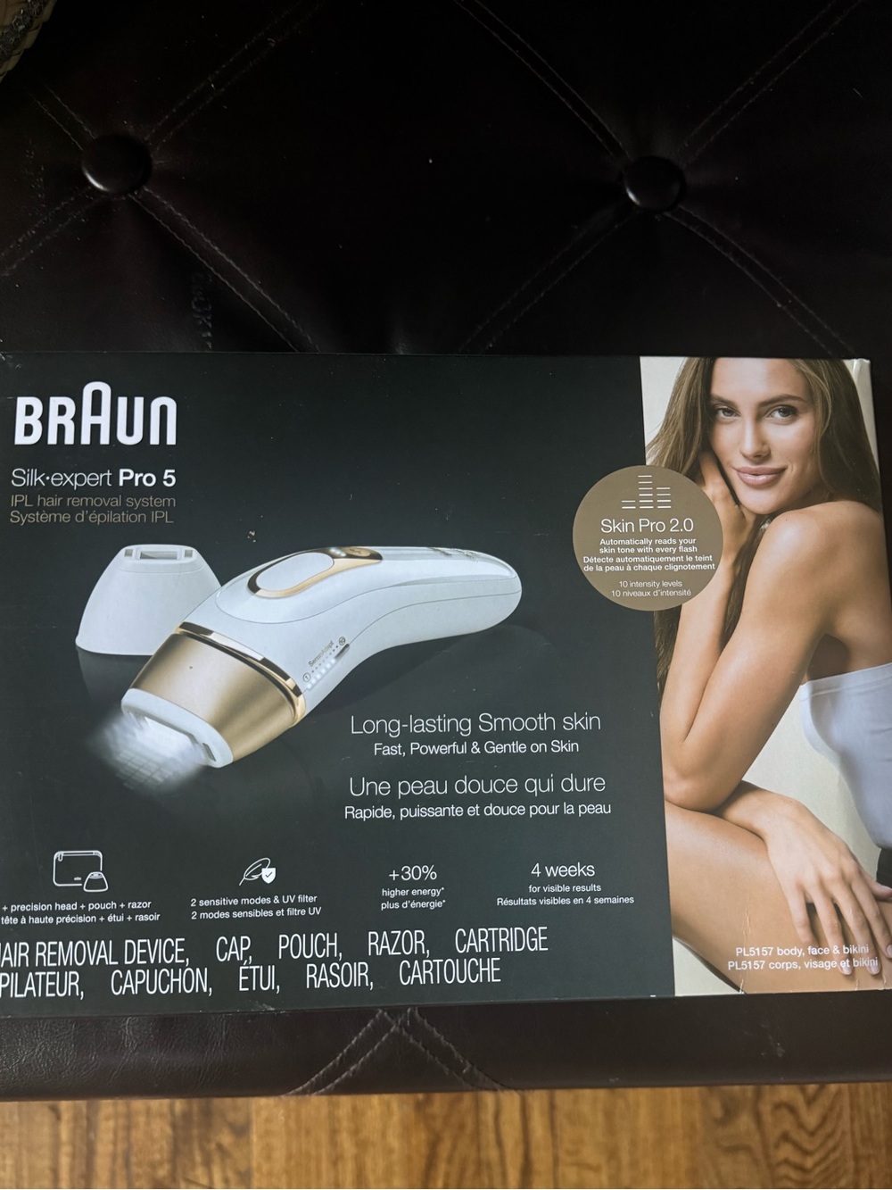 Braun Silk expert pro 5 Brand new in box at home IPL! - Picture 3 of 5